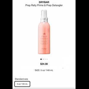 💆🏻‍♀️ DRYBAR PEP RALLY PRIME & PREP DETANGLER